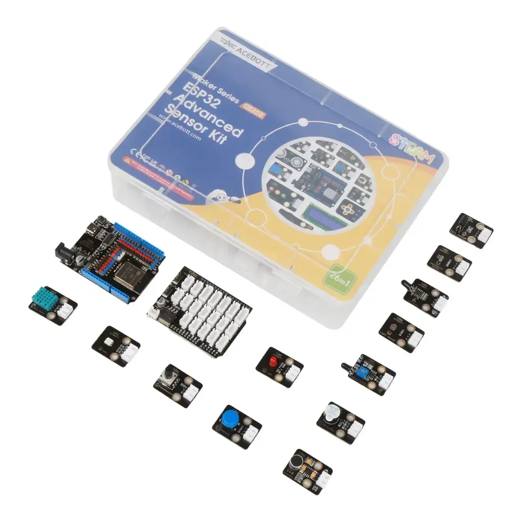 Kit avanzado de ESP32 ACEBOTT para 3º. y 4º. ESO