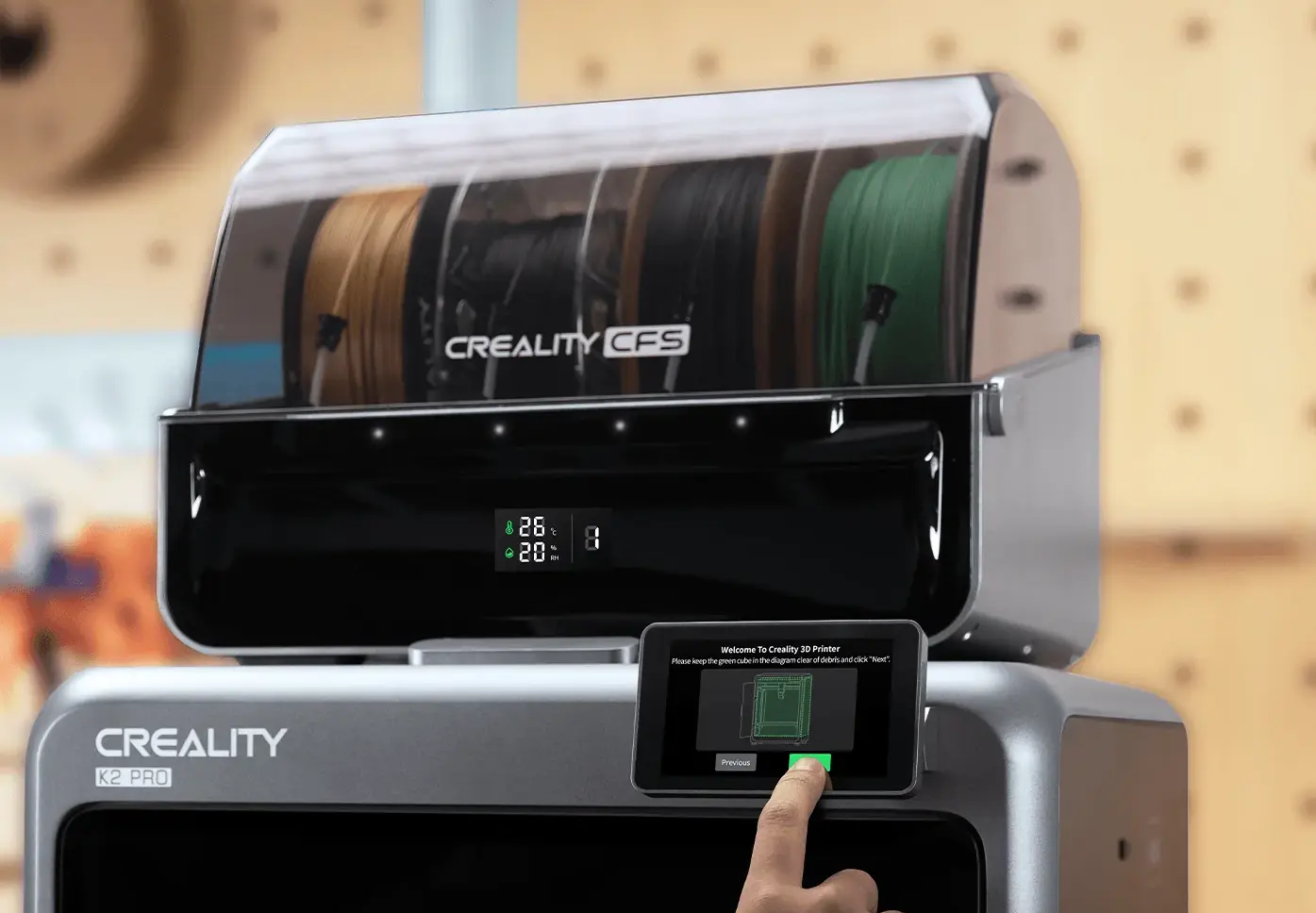 creality impresión 3D para educación secundaria