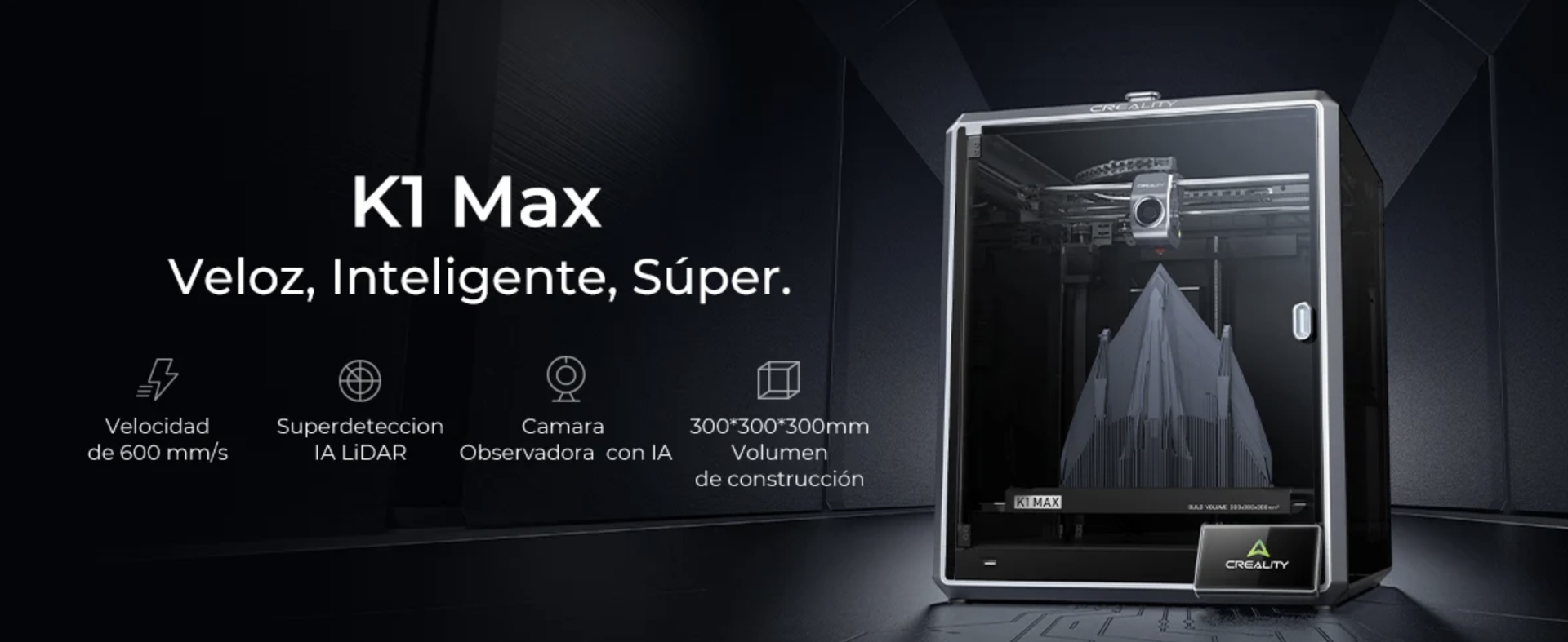 Impresora 3D creality K1 Max Impresora 3D creality K1 Max