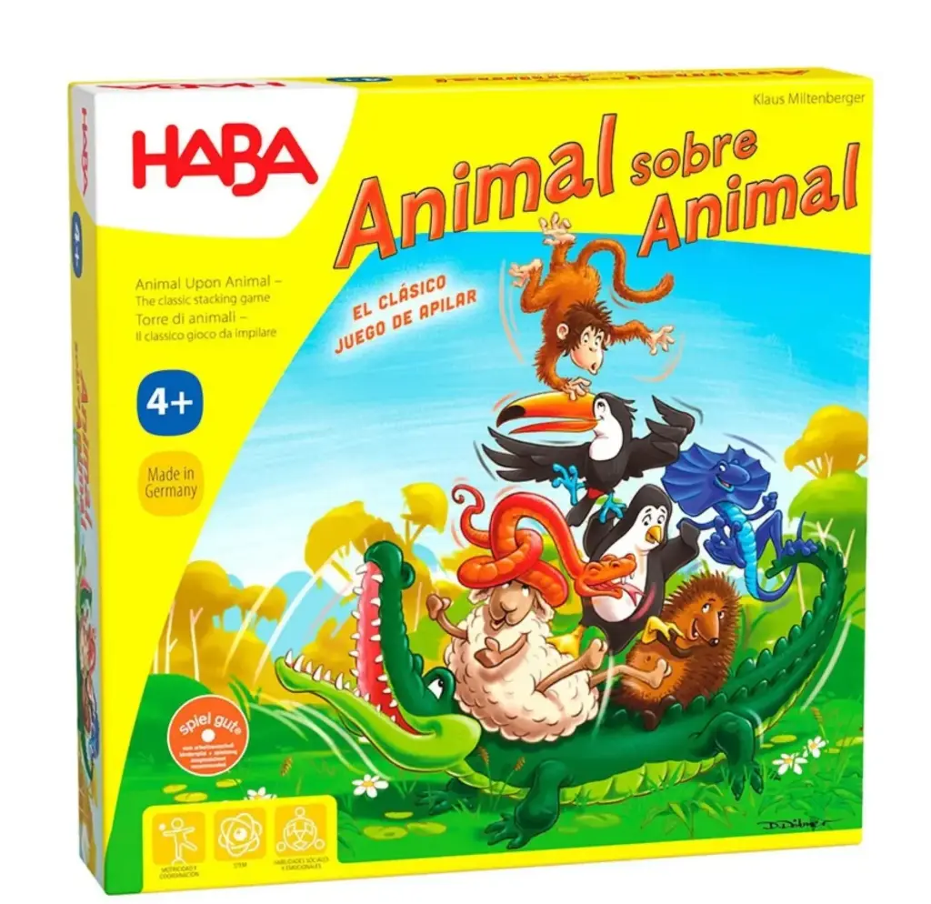 Juego de mesa Animal sobre animal
