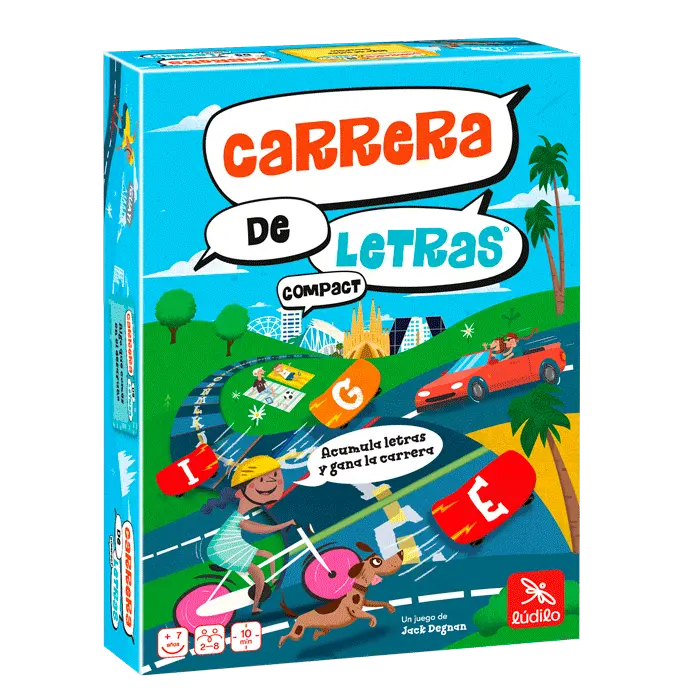 Juego de mesa Carrera de letras