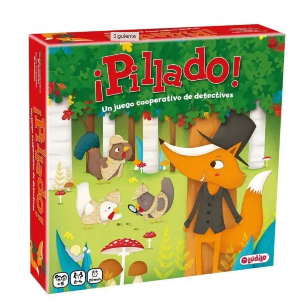 Juego de mesa ¡Pillado!