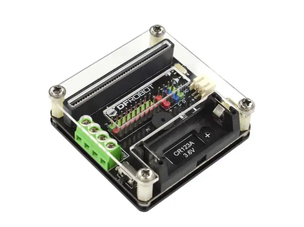 Placa de expansión para MICRO:BIT con soporte de batería