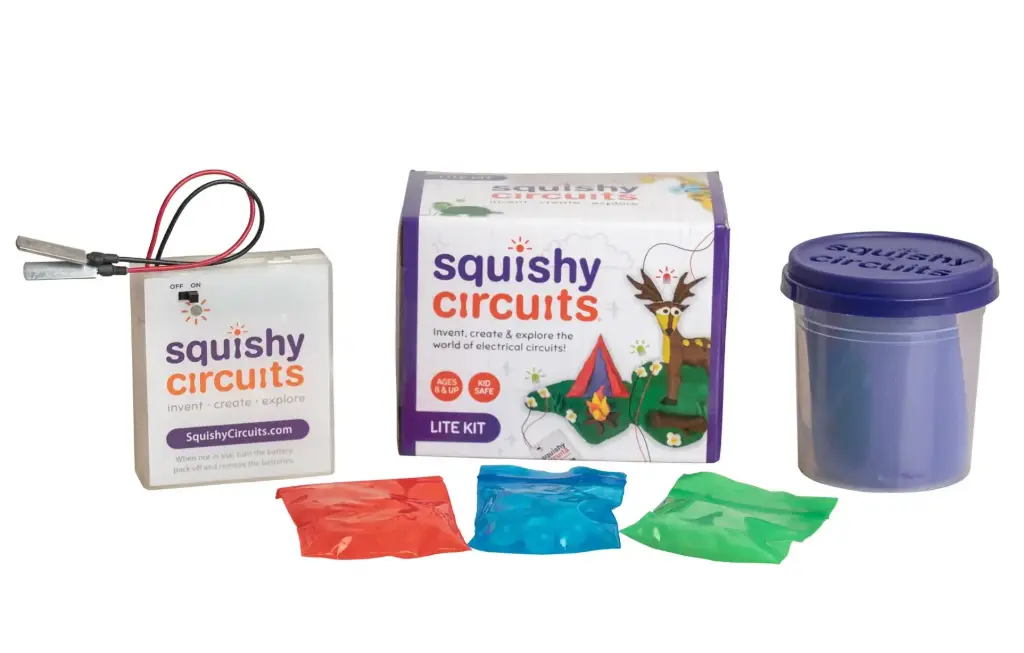 Squishy Circuits Lite kit Plastilina conductiva