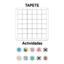 PACK AULA infantil + primaria BLANCO tapetes y actividades
