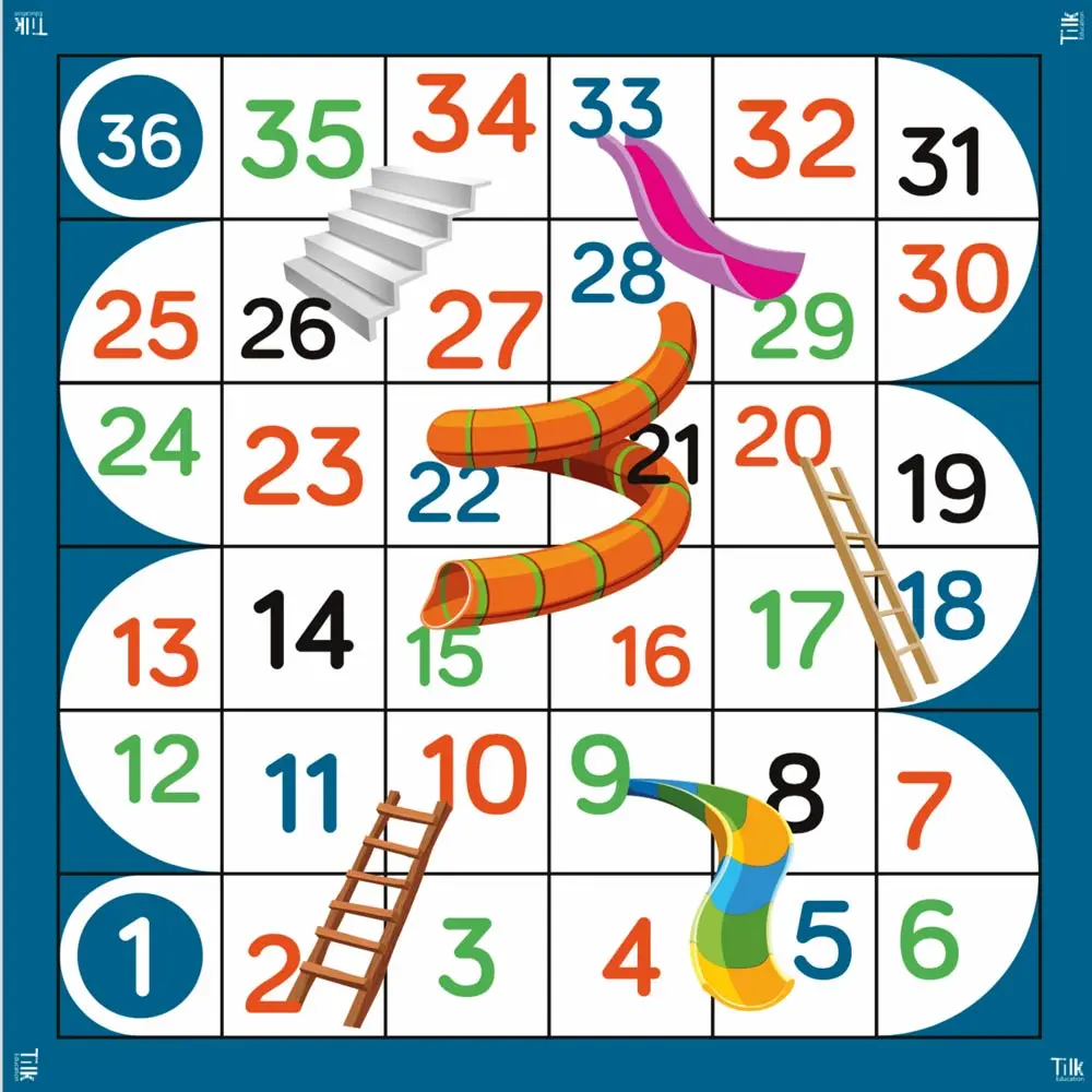 Tapete ESCALERAS Y TOBOGANES