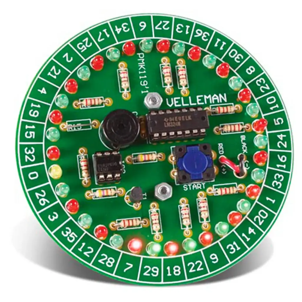 Ruleta: Kit para aprender a soldar