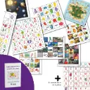 Pack 9 tapetes + libro de actividades