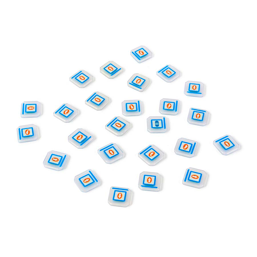 Tactile Reader Pro pack fichas estándar 