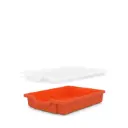 Cubeta pequeña de almacenaje para aula y material de robótica