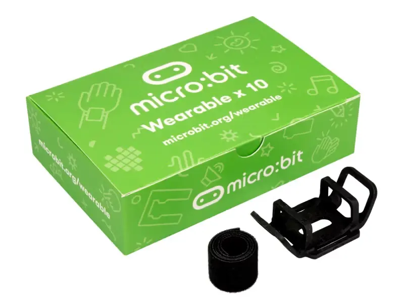 Pack de 10 soportes flexibles con correa para MICRO:BIT