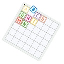 Tapete Transparente 6x6 con Bolsillos para Doty, Bee-Bot®, Blue-Bot®, Cubetto y Tale-Bot Pro