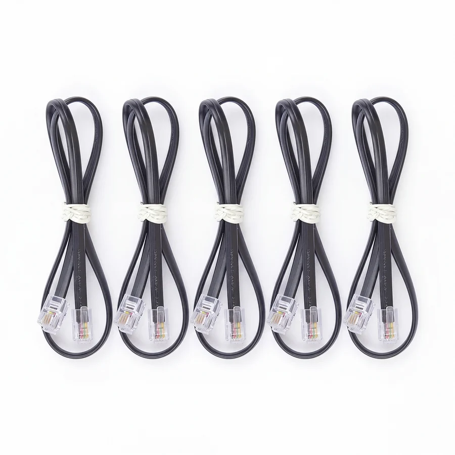 Cable ELECFREAKS RJ11 4P4C de 400 mm (Pack de 5)