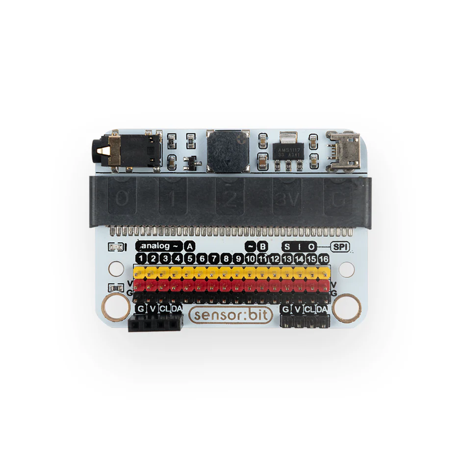 Sensor:bit  placa de expansión IO para MICRO:BIT