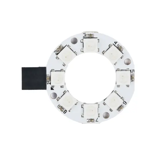 [MBT0112] Anillo de 8 LEDs RGB Arcoíris 