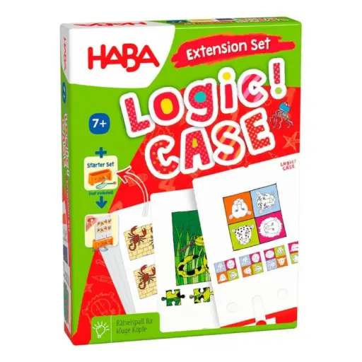 [PCD0019] Set ampliación 7+ juego de mesa Logic! Case animales peligrosos