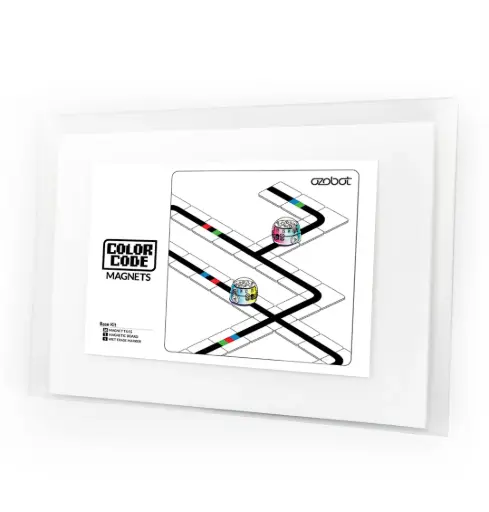 [OZO0006] Kit básico de imanes con códigos de color para Ozobot®