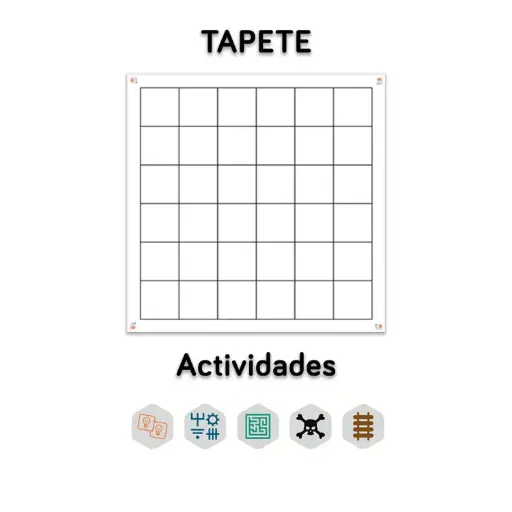 [TLK0004] Primaria BLANCO tapete y actividades