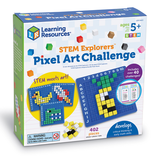 [BBT0062] Juego de mesa STEM Explorers Pixel Art Challenge